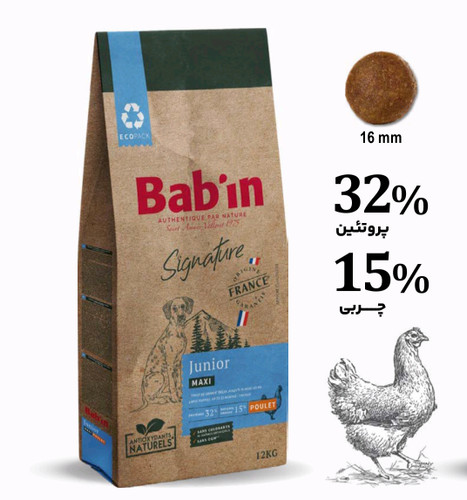 غذای کامل سگ باردار یا شیردهBabin