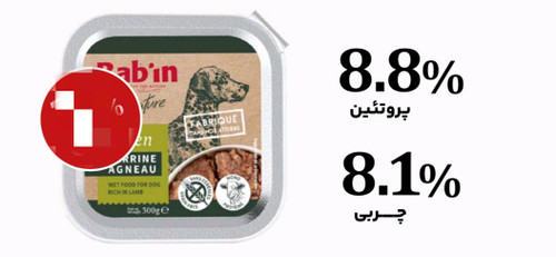 خوراک کاسه ایی با طعم بره بابین