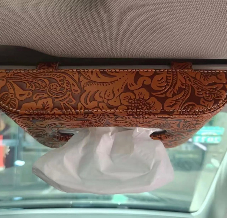 جای دستمال کاغذی طرح دار