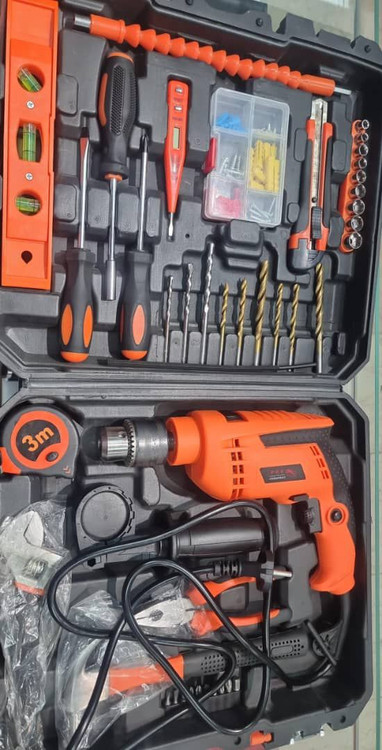 جعبه ابزار همراه دریل سیمی